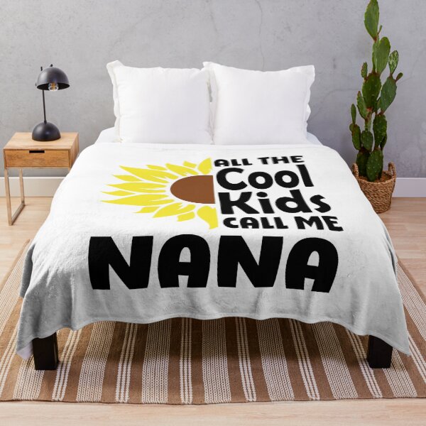 Item preview, All the Cool Kids Call Me Nana Sunflower  designed and sold by DPlumDesign.