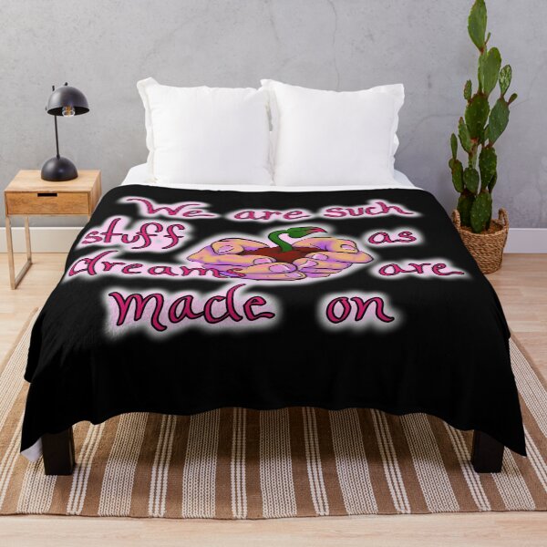 Item preview, Shakespeare's Tempest Quote: We Are Such Stuff as Dreams are Made on designed and sold by AvalonUnmuzzled.