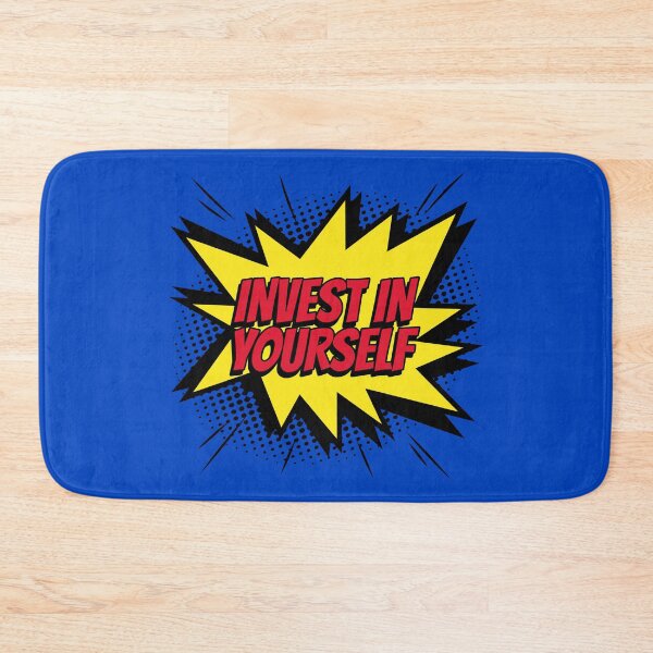 Item preview, Invest in yourself comic kapow style artwork designed and sold by CreatedbyJR.