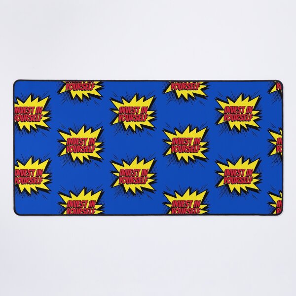 Item preview, Invest in yourself comic kapow style artwork designed and sold by CreatedbyJR.