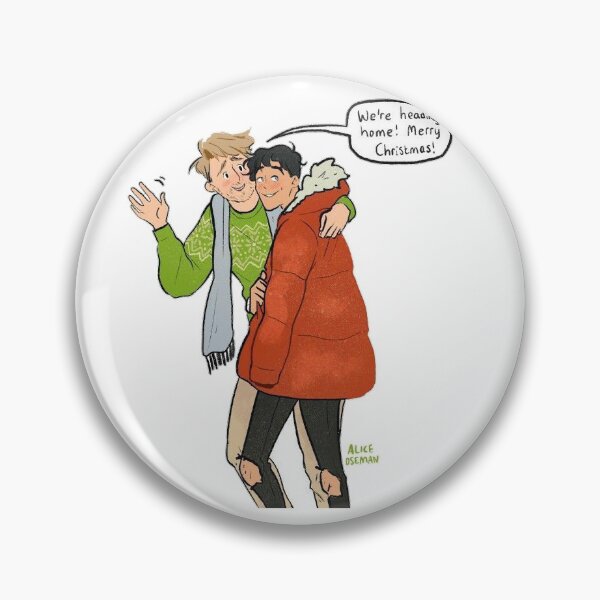 Item preview, heartstopper merry christmas designed and sold by madlylouist.