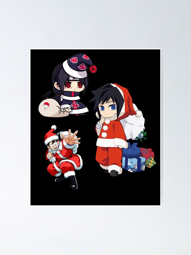 Póster «Navidad Anime» de Lotfo | Redbubble Póster «Navidad Anime» de Lotfo | Redbubble