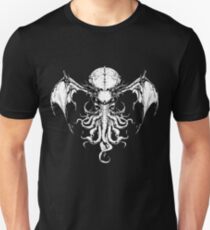 Cthulhu-Sumi (B&W version) Unisex T-Shirt
