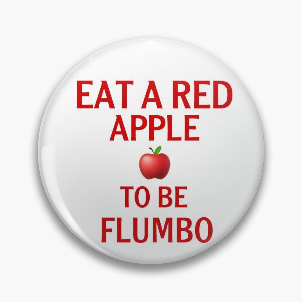Item preview, Eat a red apple to be flumbo gift designed and sold by salahnewdesign.