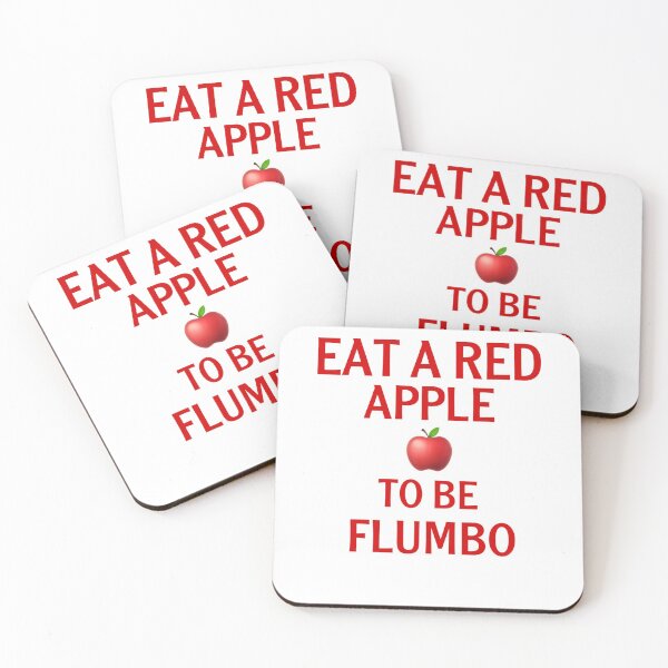 Item preview, Eat a red apple to be flumbo gift designed and sold by salahnewdesign.