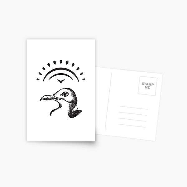 Item preview, Sunset Silver Gull designed and sold by Amirebdesign.