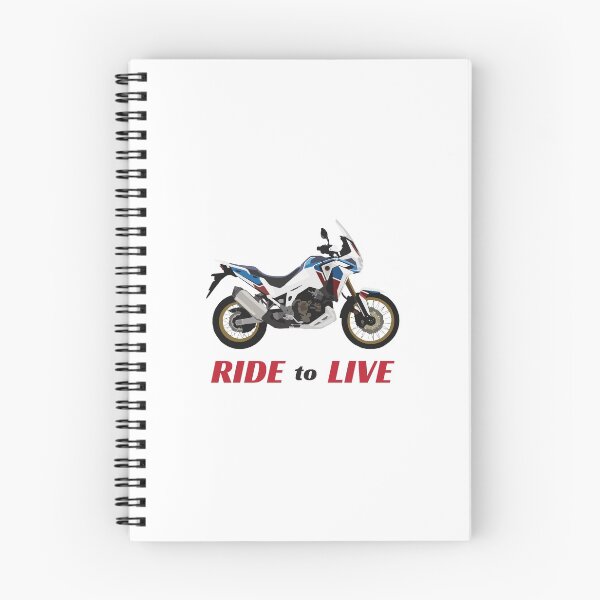 Item preview, Honda CRF1100L Africa Twin quote "Ride to Live" designed and sold by WiredDesigns.