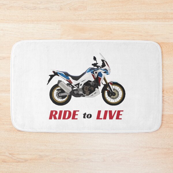 Item preview, Honda CRF1100L Africa Twin quote "Ride to Live" designed and sold by WiredDesigns.