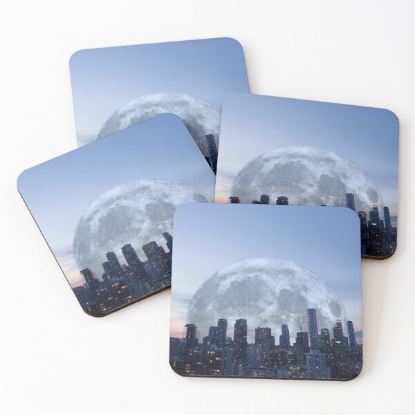Item preview, Moon City designed and sold by ArtsySaturn.