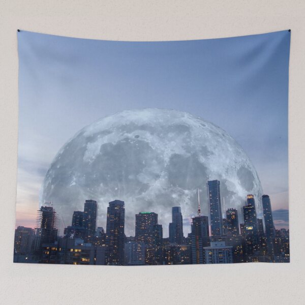Item preview, Moon City designed and sold by ArtsySaturn.