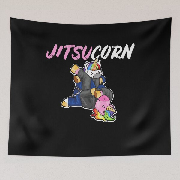 Item preview, Jitsucorn Kids Brazilian Funny Jujitsu Jiu Jitsu BJJ MMA designed and sold by Dressed For  Duty.