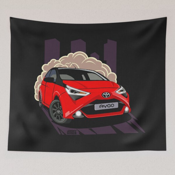 Item preview, Red Aygo x-cite designed and sold by jimmy-digital.