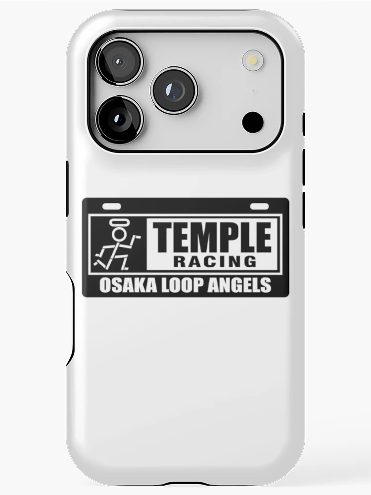Thumbnail 1 of 4, iPhone Case, TEMPLE RACING PLATE designed and sold by JDMShop.