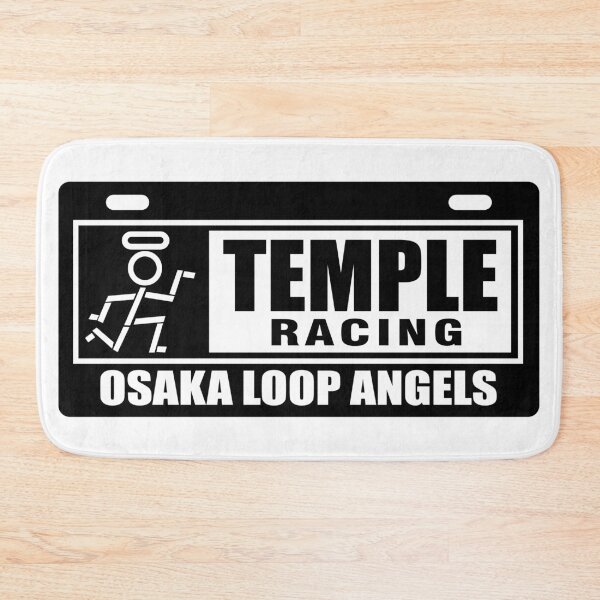 Item preview, TEMPLE RACING PLATE designed and sold by JDMShop.
