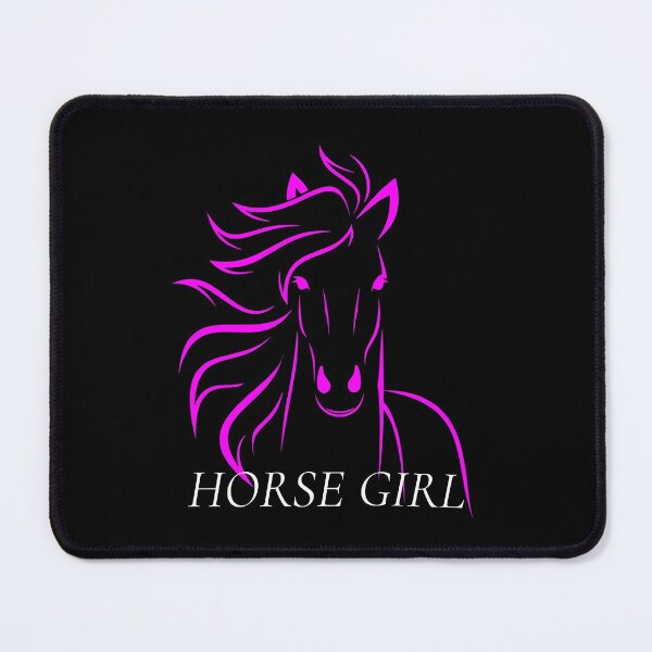 Item preview, Pink "Horse Girl" T-Shirt Horse Lover Gift Horse Rider Life designed and sold by DeeSignTShirts.