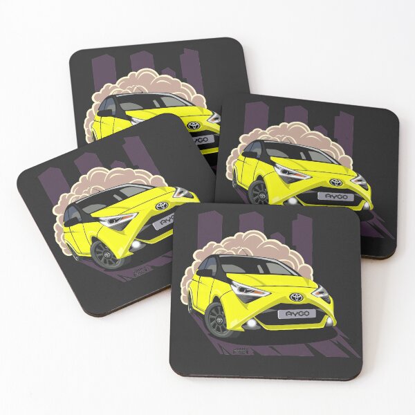 Item preview, Yellow fizz Aygo x-cite designed and sold by jimmy-digital.