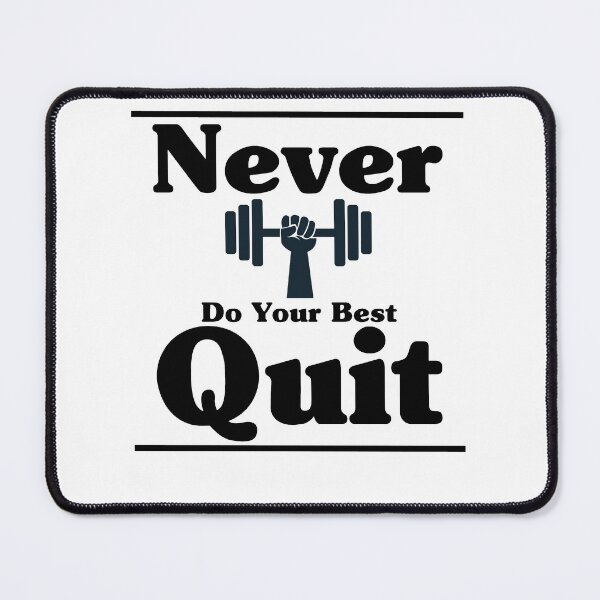 Item preview, never do your best quit Backpack designed and sold by Innovational.