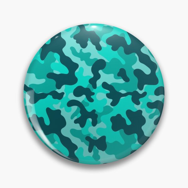 Item preview, Camouflage Pattern - Caribbean Blue designed and sold by SoulArtLove.