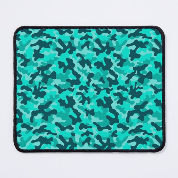 Item preview, Camouflage Pattern - Caribbean Blue designed and sold by SoulArtLove.