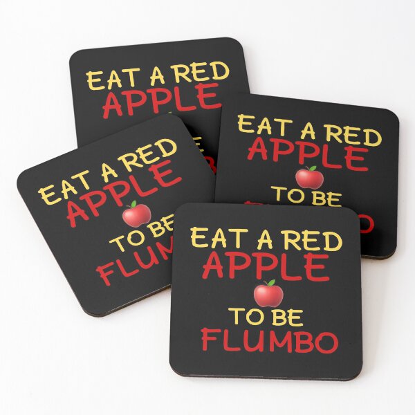 Item preview, Eat a red apple to be flumbo designed and sold by salahnewdesign.