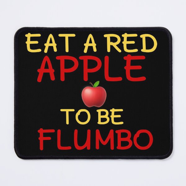 Item preview, Eat a red apple to be flumbo designed and sold by salahnewdesign.