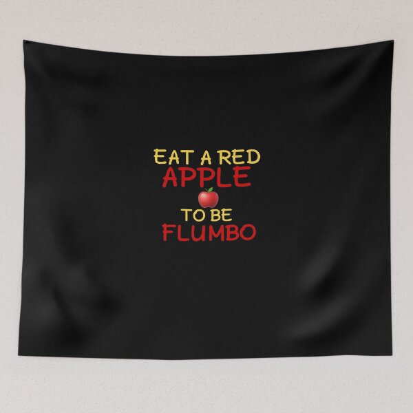 Item preview, Eat a red apple to be flumbo designed and sold by salahnewdesign.