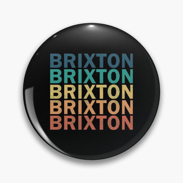 Item preview, Brixton Name T Shirt - Brixton Vintage Retro Brixton Name Gift Item Tee designed and sold by mackpatsy.
