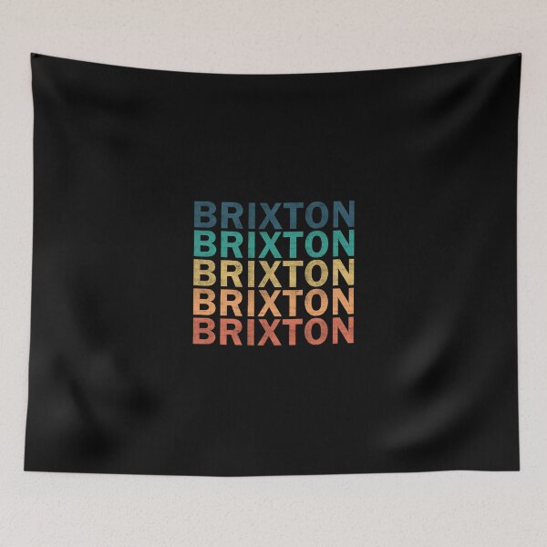 Item preview, Brixton Name T Shirt - Brixton Vintage Retro Brixton Name Gift Item Tee designed and sold by mackpatsy.