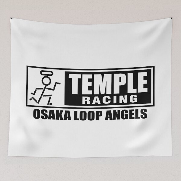 Item preview, TEMPLE RACING PLATE designed and sold by JDMShop.