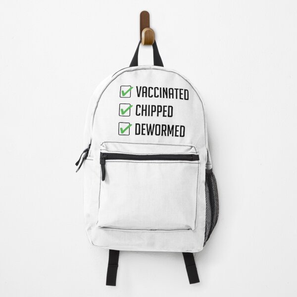 Item preview, Vaccinated Chipped Dewormed designed and sold by FunFoxDesign.