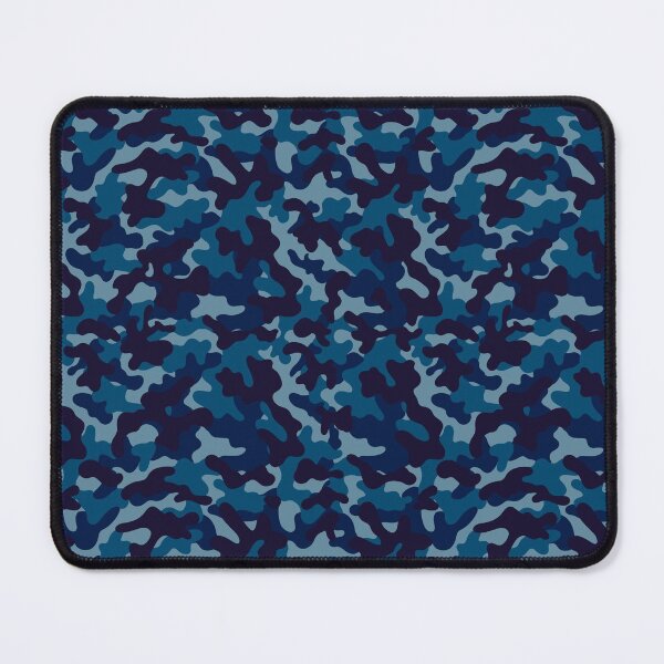 Item preview, Camouflage Pattern - Dark Deep Blue designed and sold by SoulArtLove.