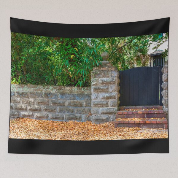 Item preview, Stone Wall and Gate St Augustine  designed and sold by RichFrancoCars.