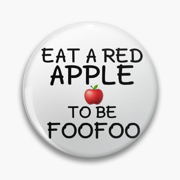 Item preview, Eat a red apple to be foofoo designed and sold by salahnewdesign.