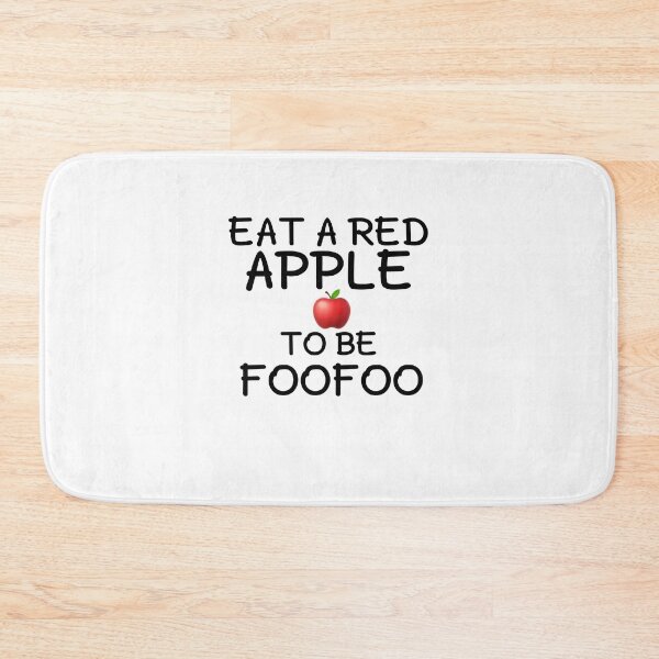 Item preview, Eat a red apple to be foofoo designed and sold by salahnewdesign.