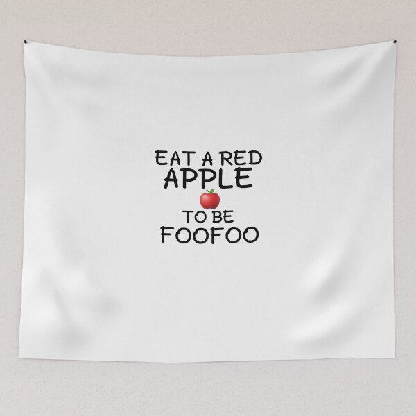 Item preview, Eat a red apple to be foofoo designed and sold by salahnewdesign.