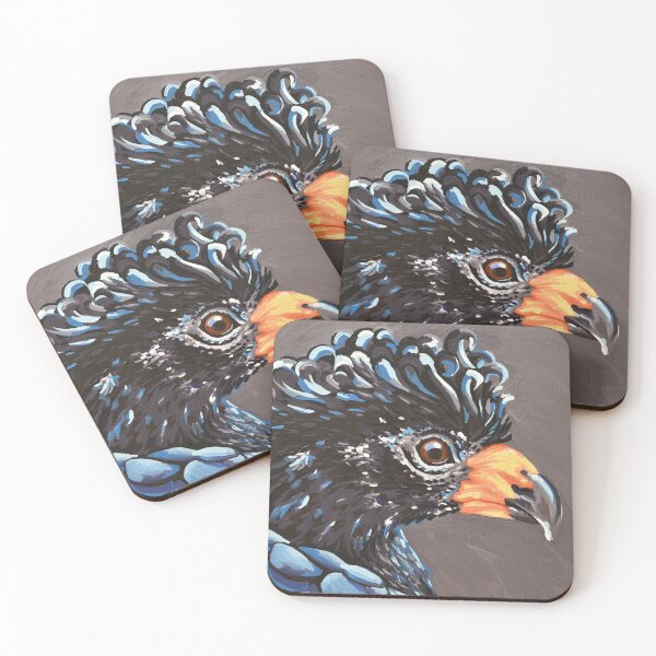 Item preview, Wattled Curassow Portrait designed and sold by LauraWolfArtist.
