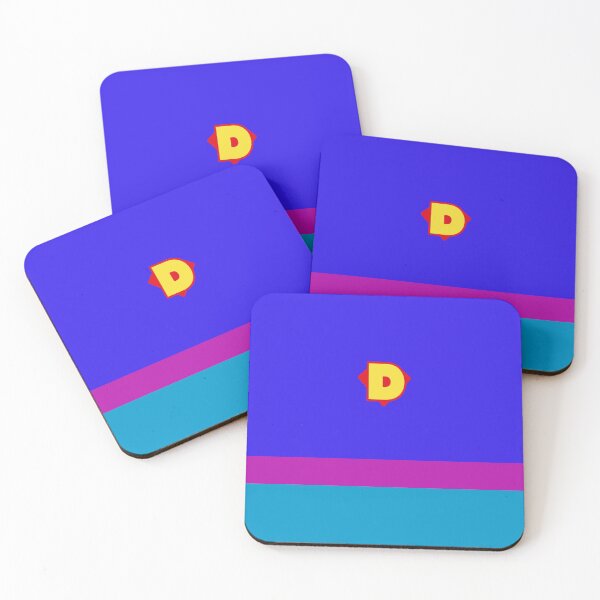 Item preview, SuperStar "D" Blue designed and sold by hatgirldesign.