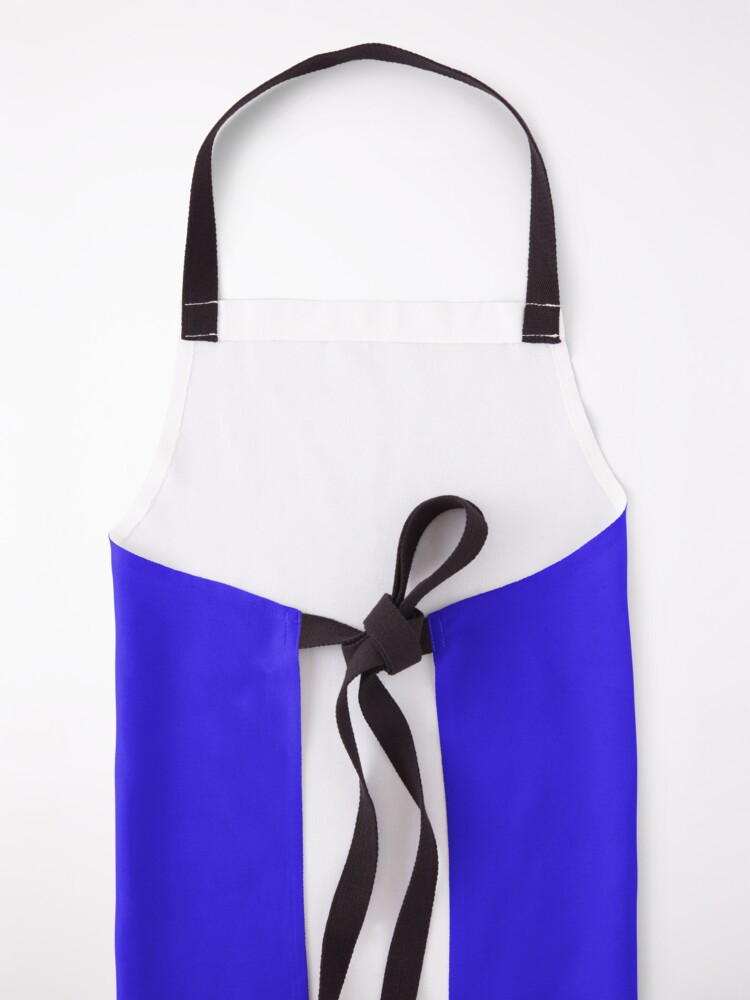 Alternate view of SuperStar "D" Blue Apron