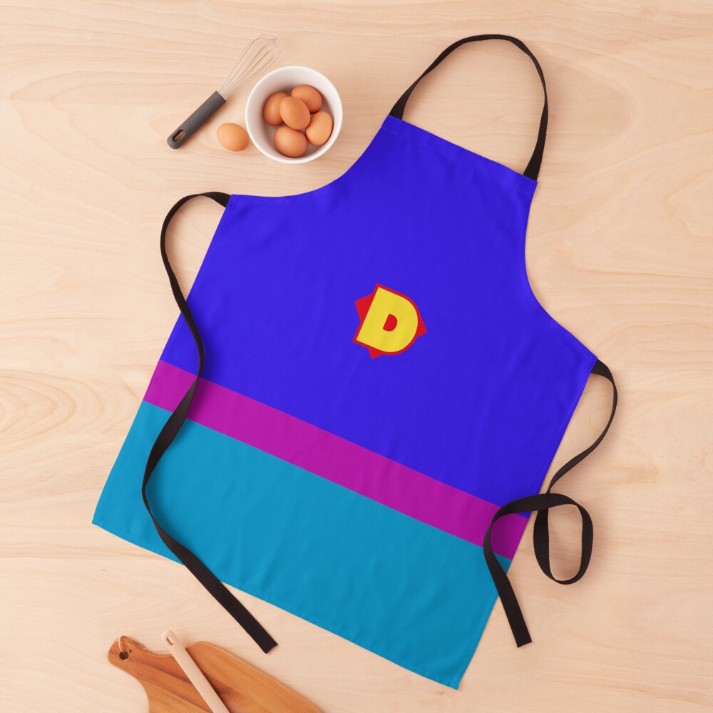 SuperStar "D" Blue Apron
