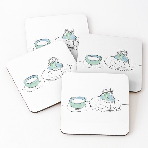 Item preview, Go on, have a little treat, blue and green designed and sold by HFGjewels.