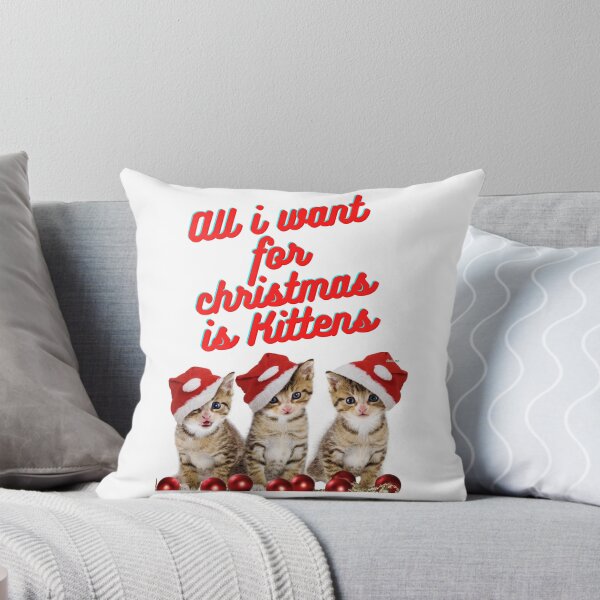 Item preview, All i want for christmas is Kittens designed and sold by CeeKayCreations.