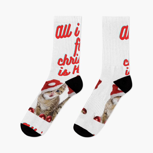 Item preview, All i want for christmas is Kittens designed and sold by CeeKayCreations.