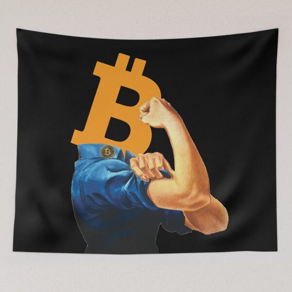 Item preview, Bitcoin Head designed and sold by GraffitiSoup.