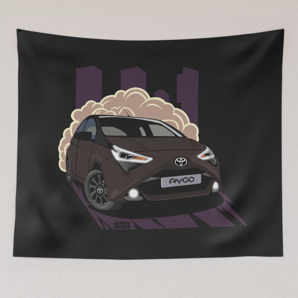 Item preview, Black Aygo x-cite designed and sold by jimmy-digital.