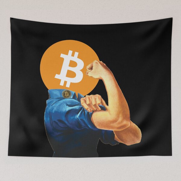 Item preview,  Bitcoin Coin Head designed and sold by GraffitiSoup.