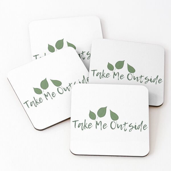Item preview, Take Me Outside Green Leaves designed and sold by WalkSimplyArt.