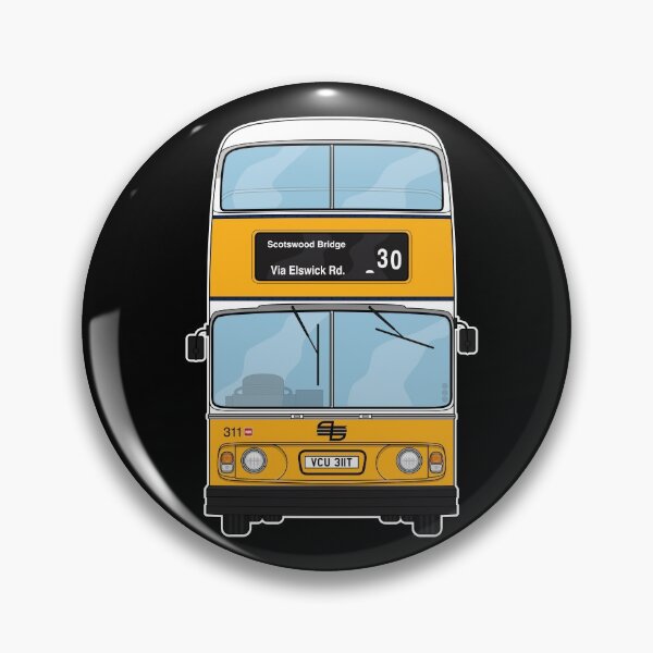 Artikelvorschau, Tyne and Wear PTE Leyland Atlantean 311 VCU311T Abbildung 90er 80er 70er entworfen und verkauft von BFXIII.
