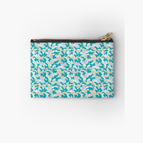 Item preview, Camouflage Pattern - Multicolor Bluish / Cream designed and sold by SoulArtLove.