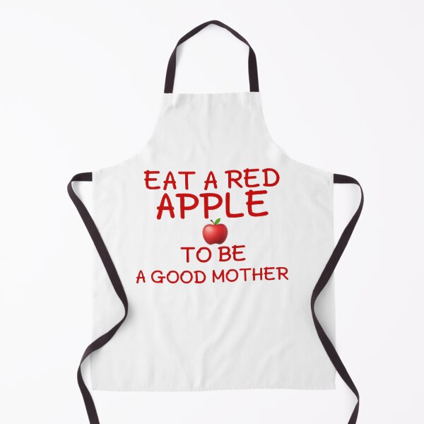 Item preview, Eat a red apple to be a good mother gift designed and sold by salahnewdesign.
