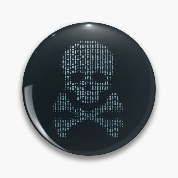 Item preview, Deadly hacker - skull head designed and sold by rintosu.